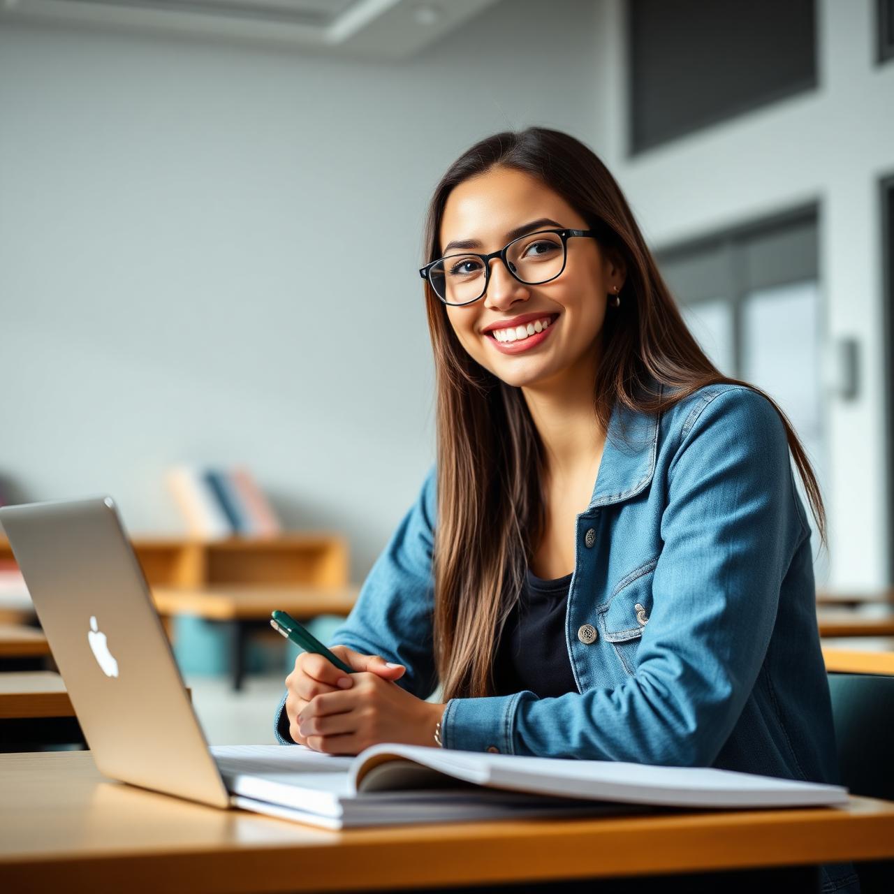 Estudiante preparándose para el SIMCE